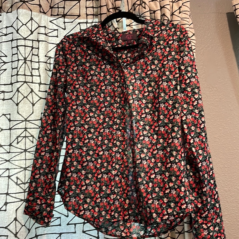 J crew floral top